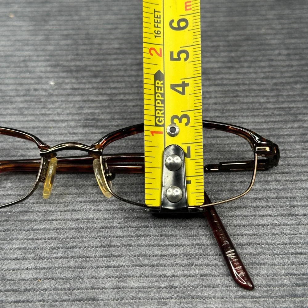 Guess GU 1050 TO Tortoise Shell Oval Y2K Eyeglasses Frame 48-18-140 Brown Unisex